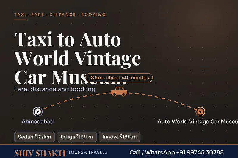 Taxi to Auto World Vintage Car Museum
