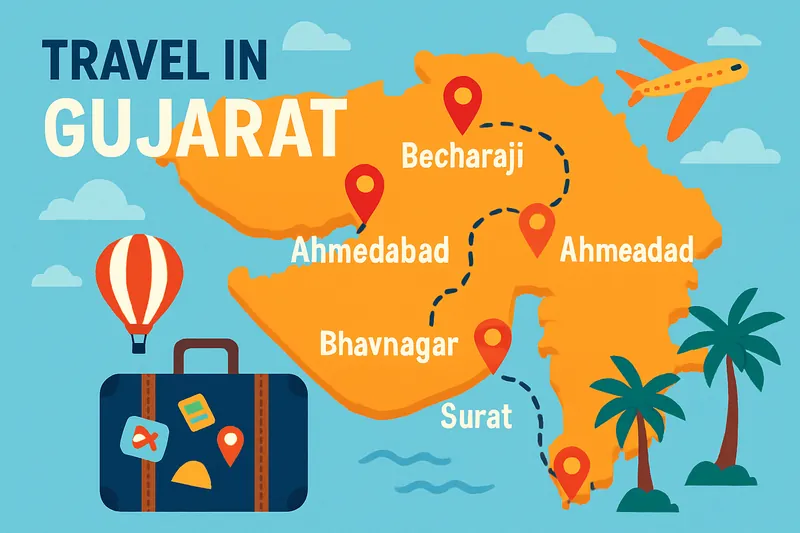 Distance Calculation from Becharaji