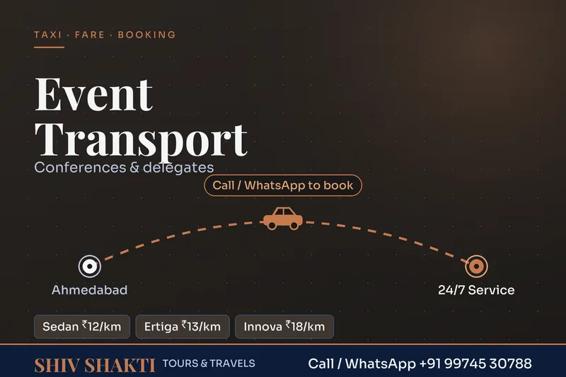 Corporate Event & Conference Transport in Ahmedabad