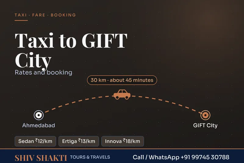Taxi to GIFT City