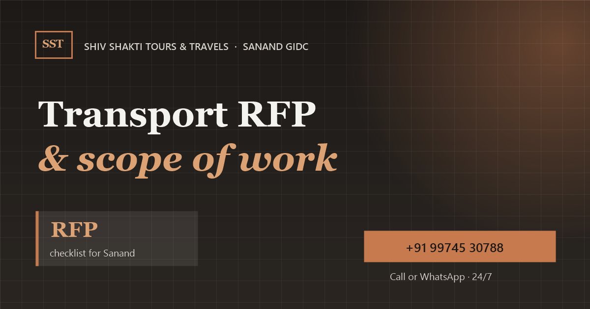 Employee Transport RFP & Scope of Work