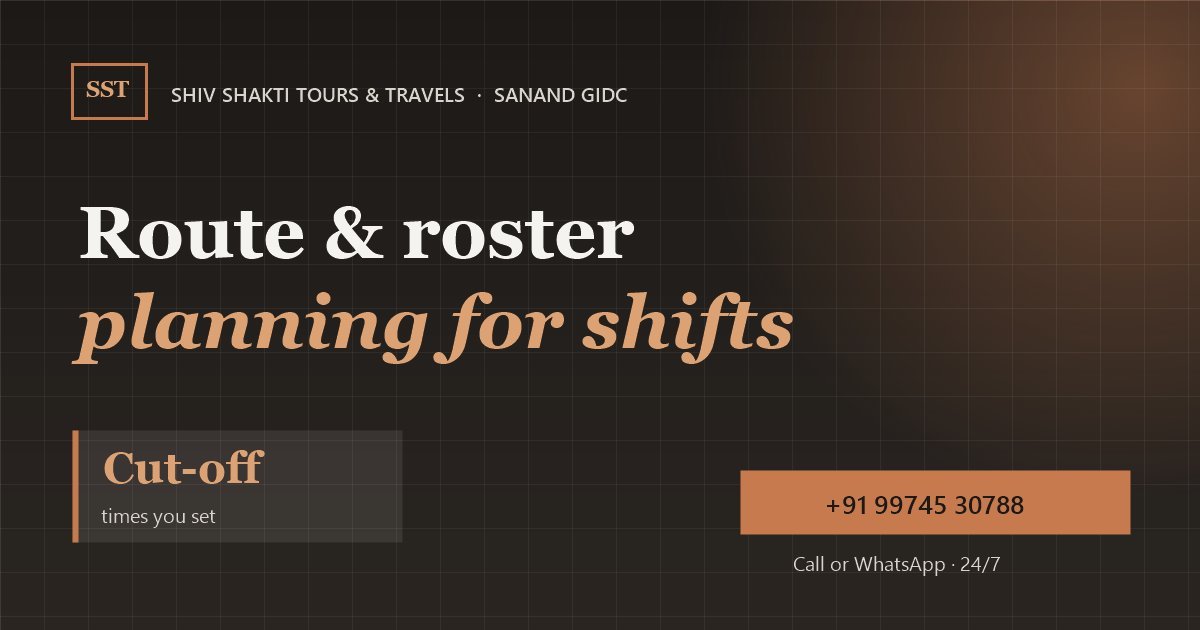 Employee Route & Roster Planning