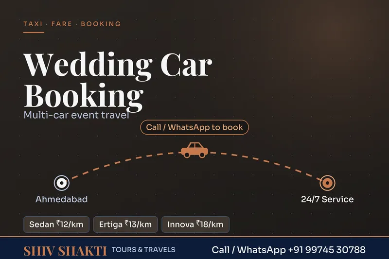Wedding Car Booking in Ahmedabad